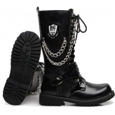 Velvet Leather Boot 
